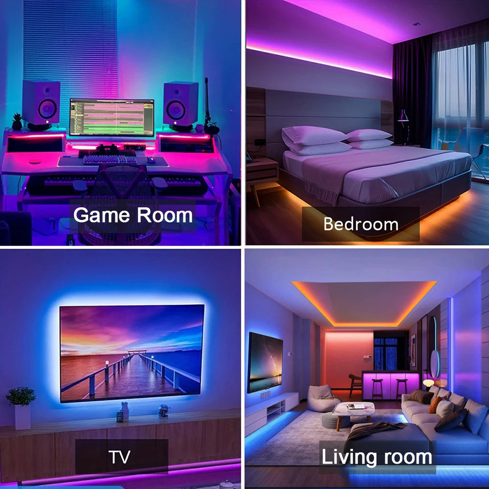 Smart RGB LED Strip light — App Control