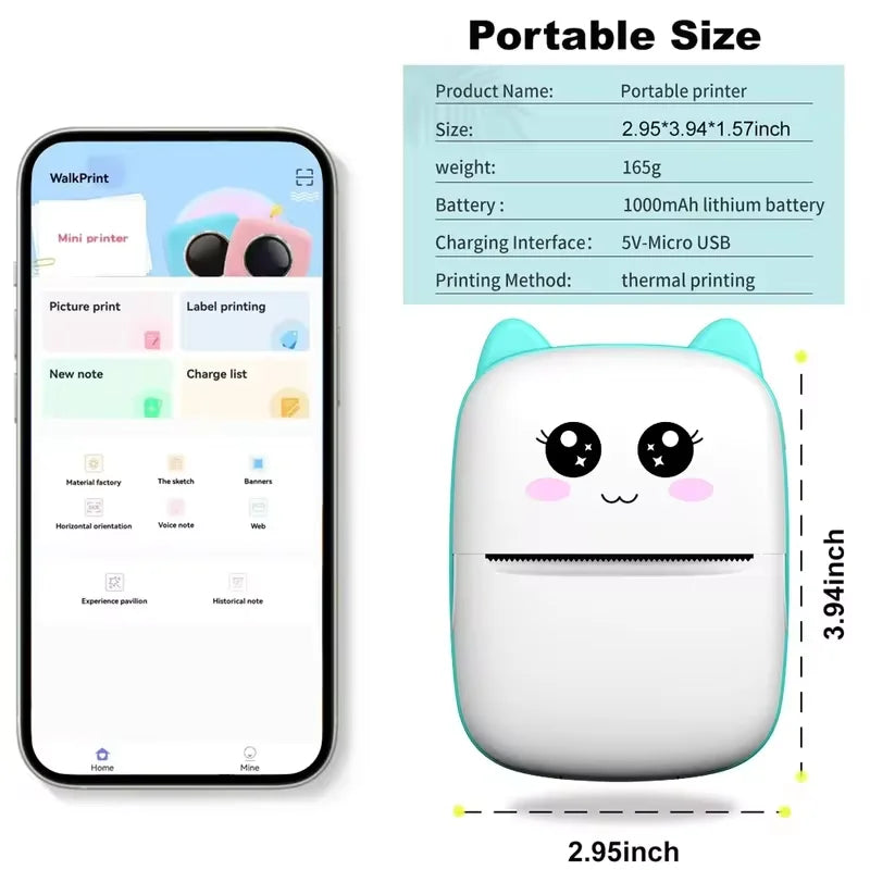 PocketPrint™ Mini Photo Printer
