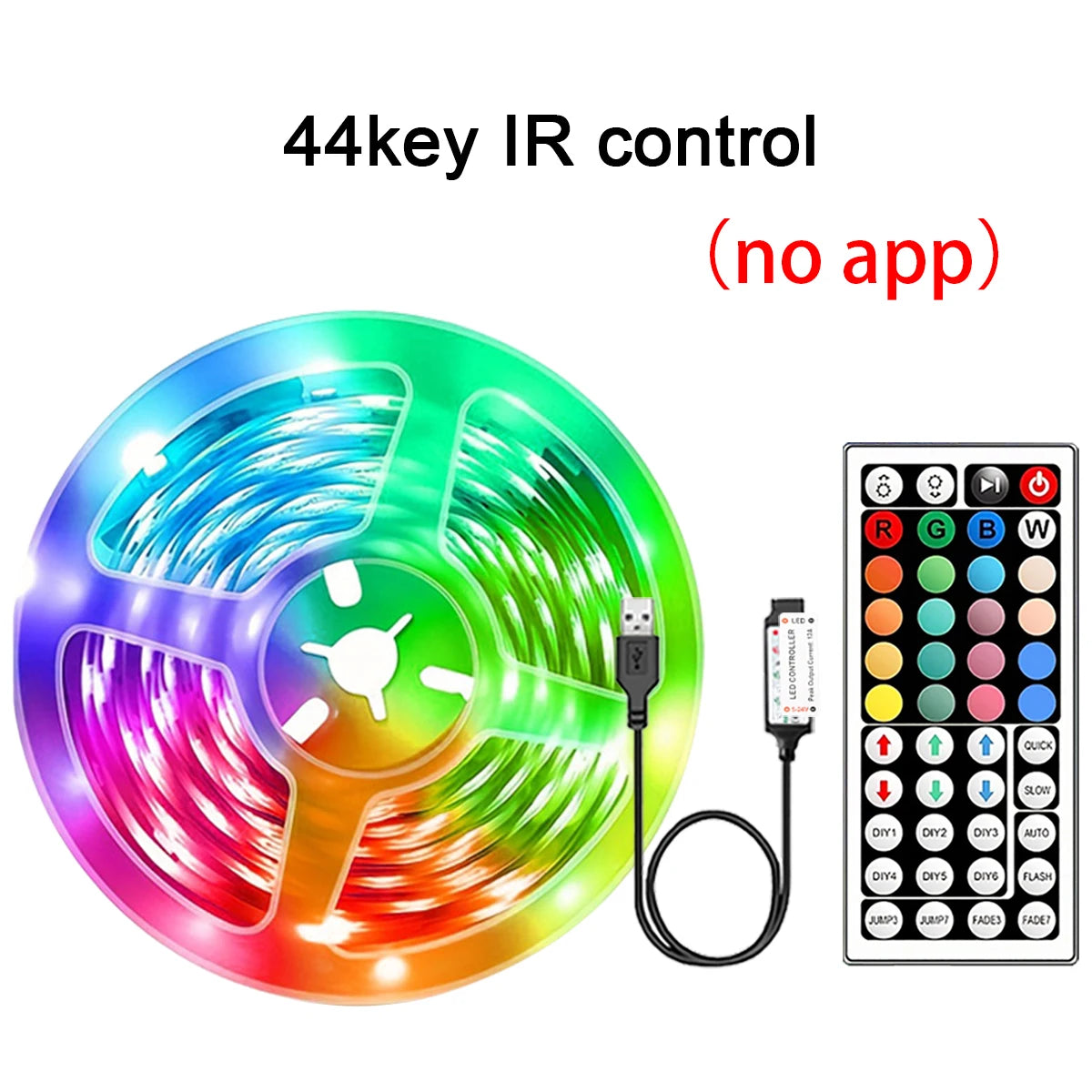 Smart RGB LED Strip light — App Control
